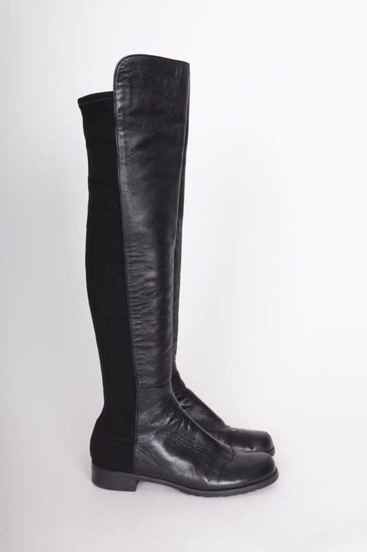 Stuart Weitzman Womens Black Boots  Size EU 39