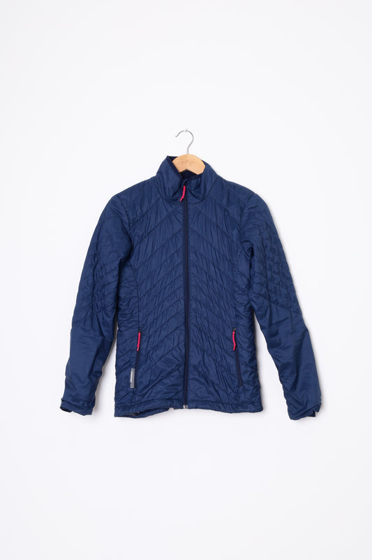 Ice Breaker Merino Womens Blue Jacket Size S