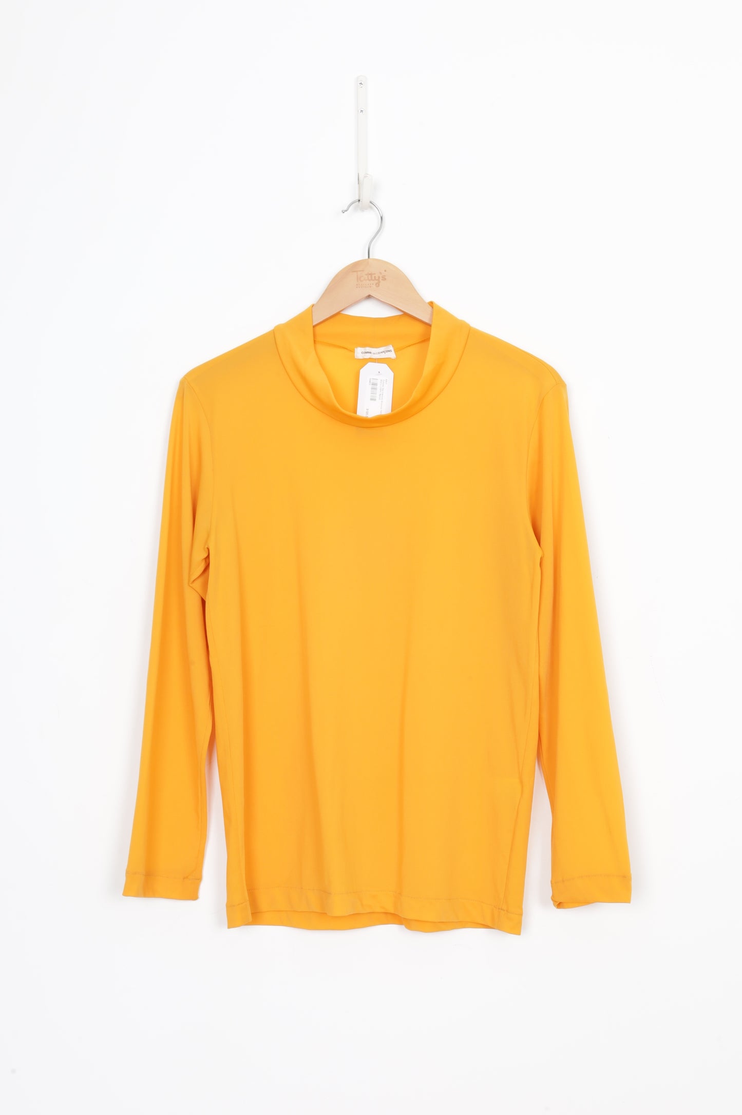 Comme Des Garcons Womens Yellow Top Size L