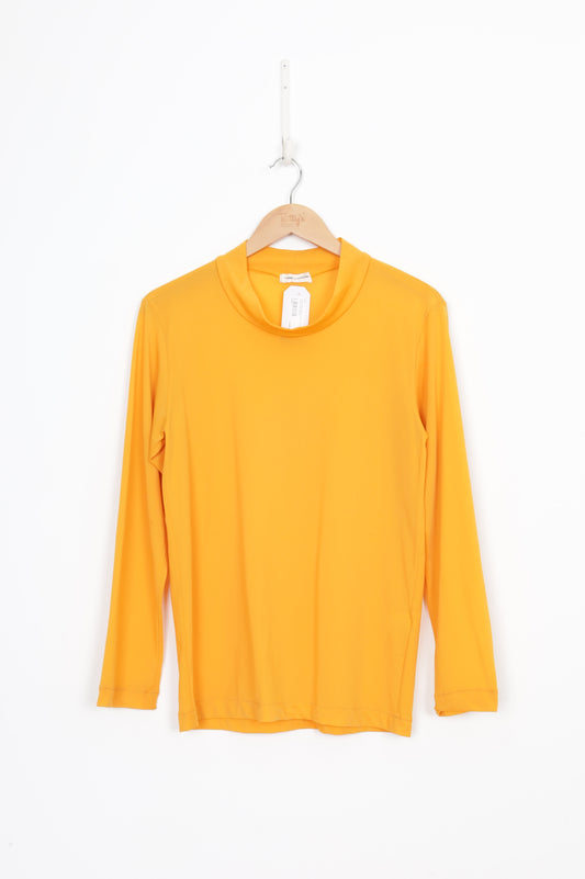 Comme Des Garcons Womens Yellow Top Size L