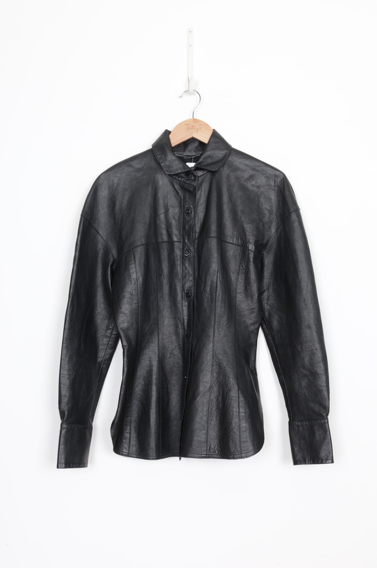 Ermanno Scervino Womens Black Shirt Size 44