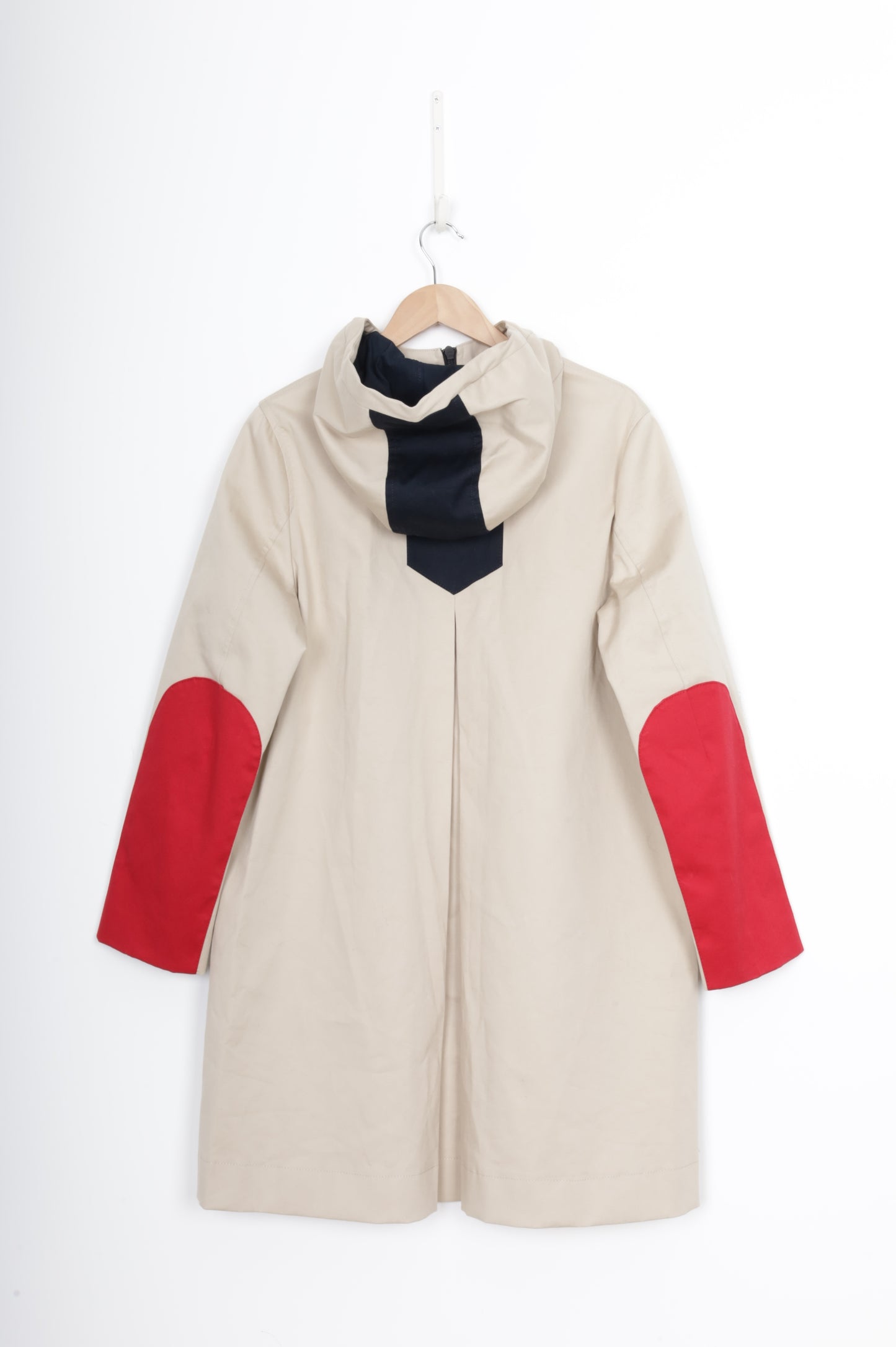 Tommy Hilfiger Womens Beige Coat Size L