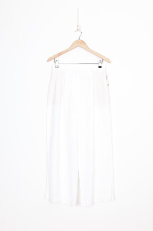 Veronika Maine Womens White Pants Size 10