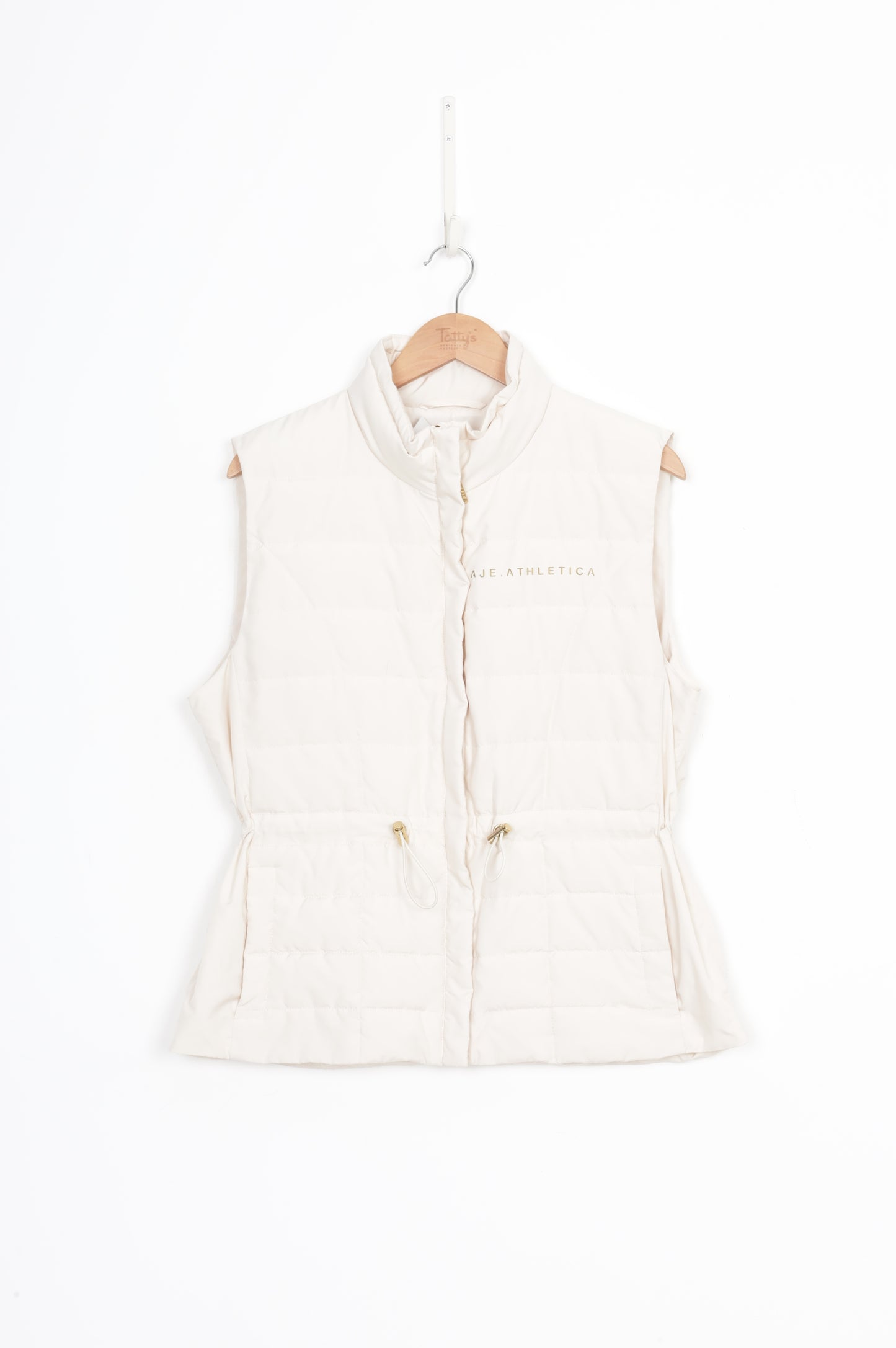 Aje Athletica Womens Cream Jacket Size 14