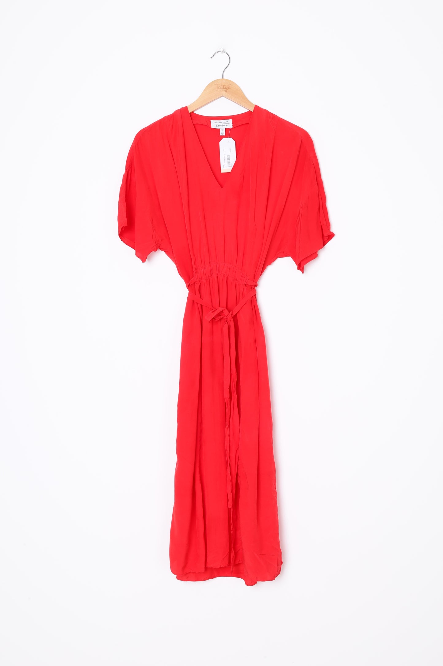& Other Stories Womens Red Dress Size 38
