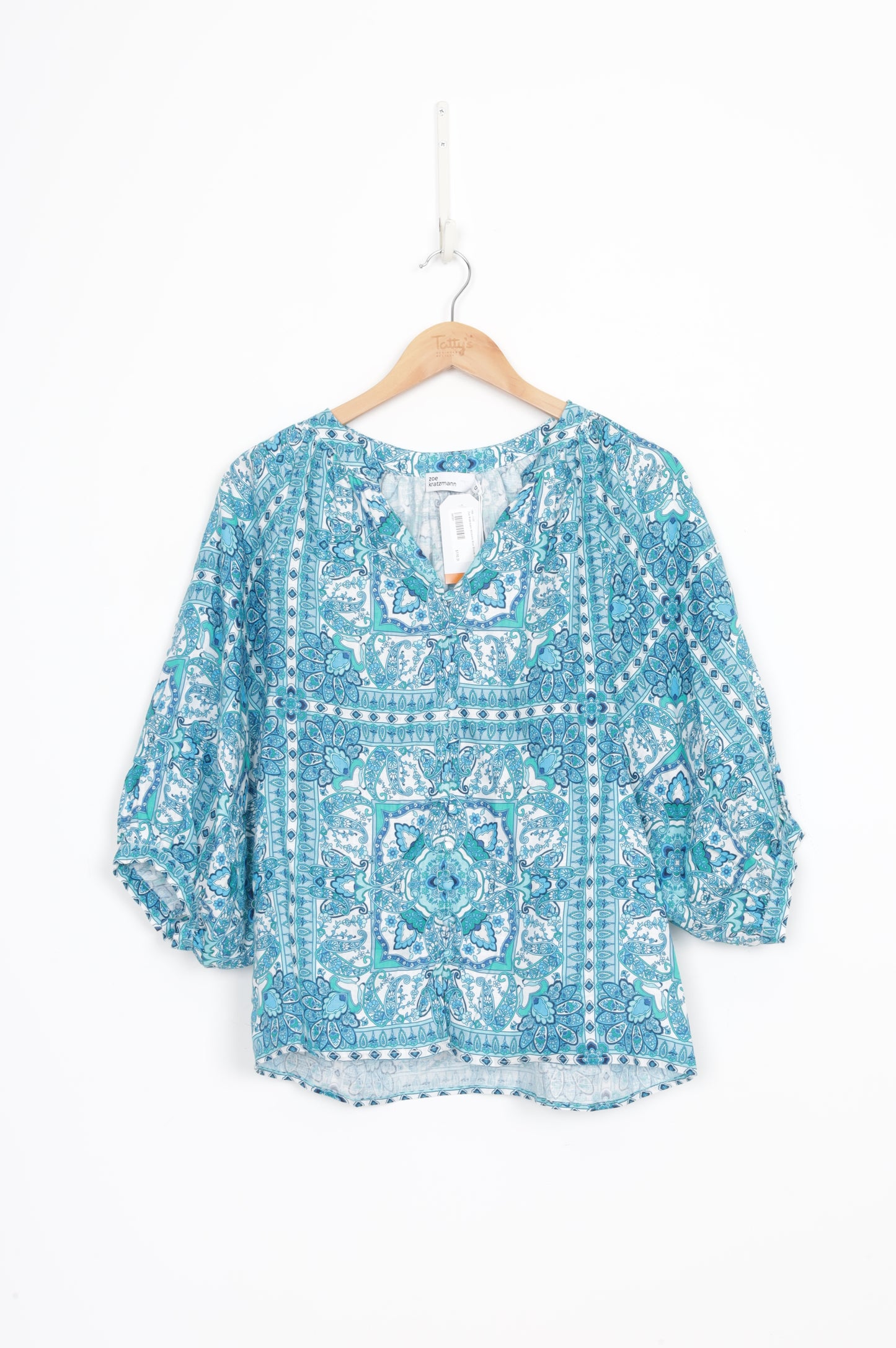 Zoe Kratzmann Womens Blue Blouse Size 0