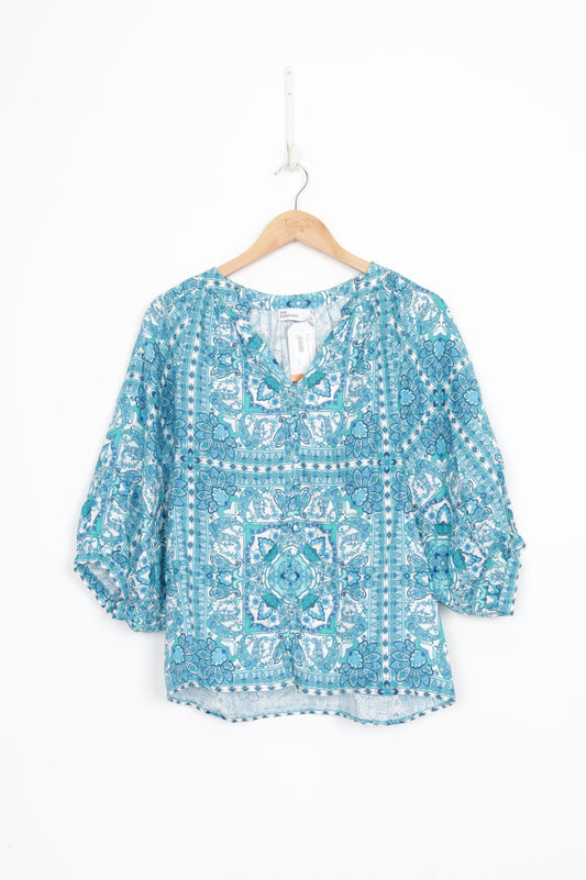 Zoe Kratzmann Womens Blue Blouse Size 0