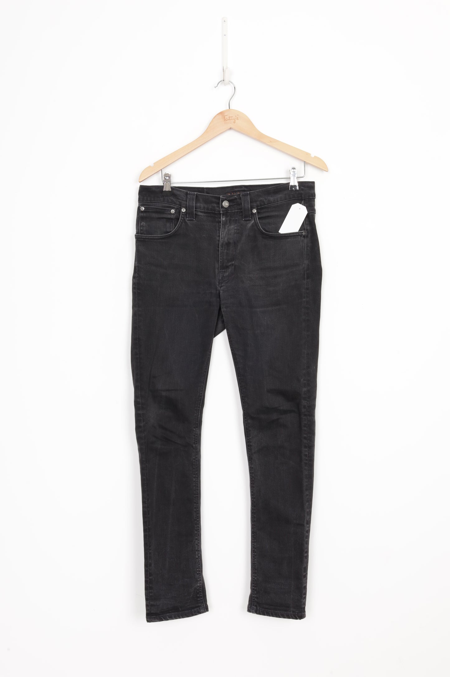 Nudie Jeans Mens Grey Jeans Size W 32