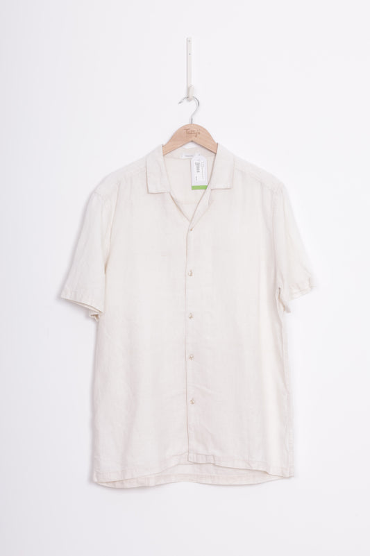 Commoners Mens White Shirt Size M