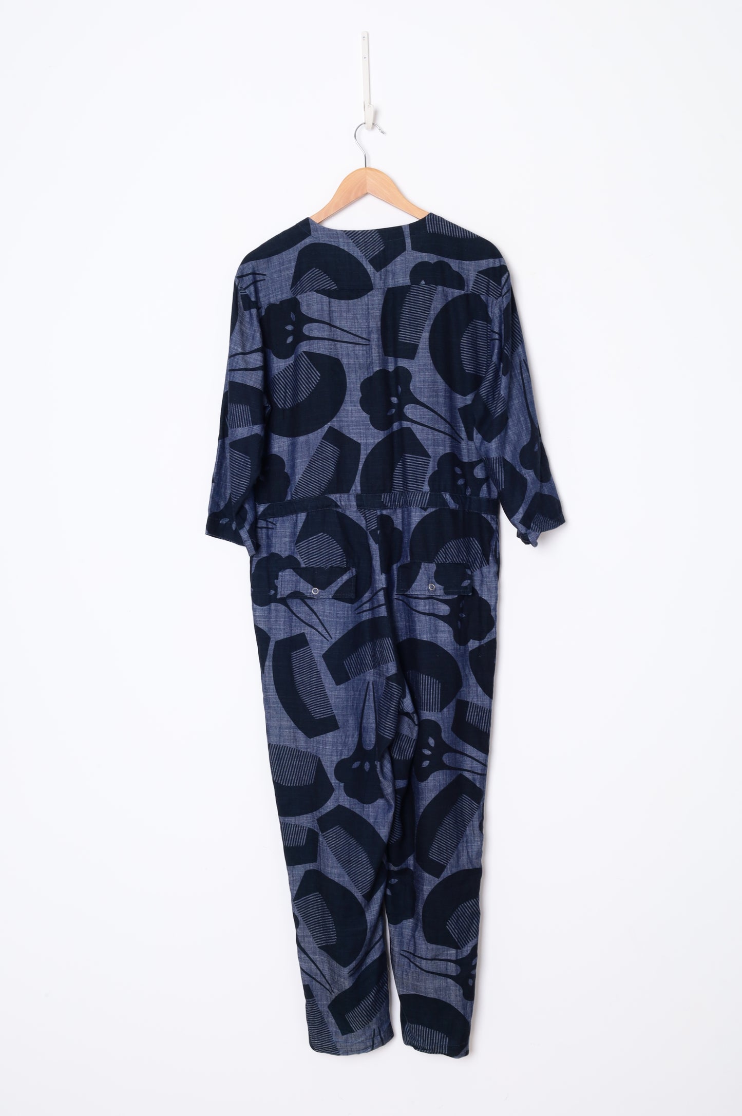 Gorman Womens Blue Jumpsuit Size 6