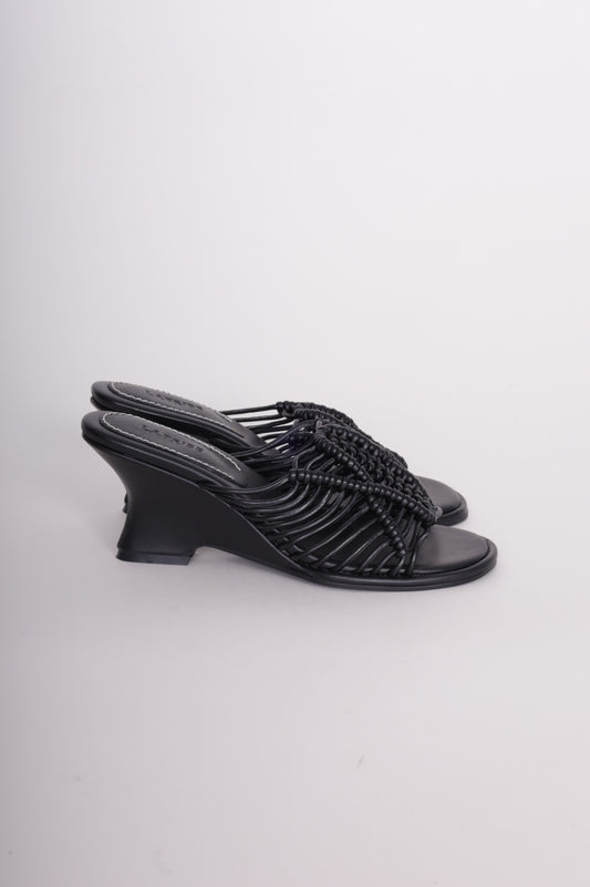 La Tribe Womens Black Shoes Size 36