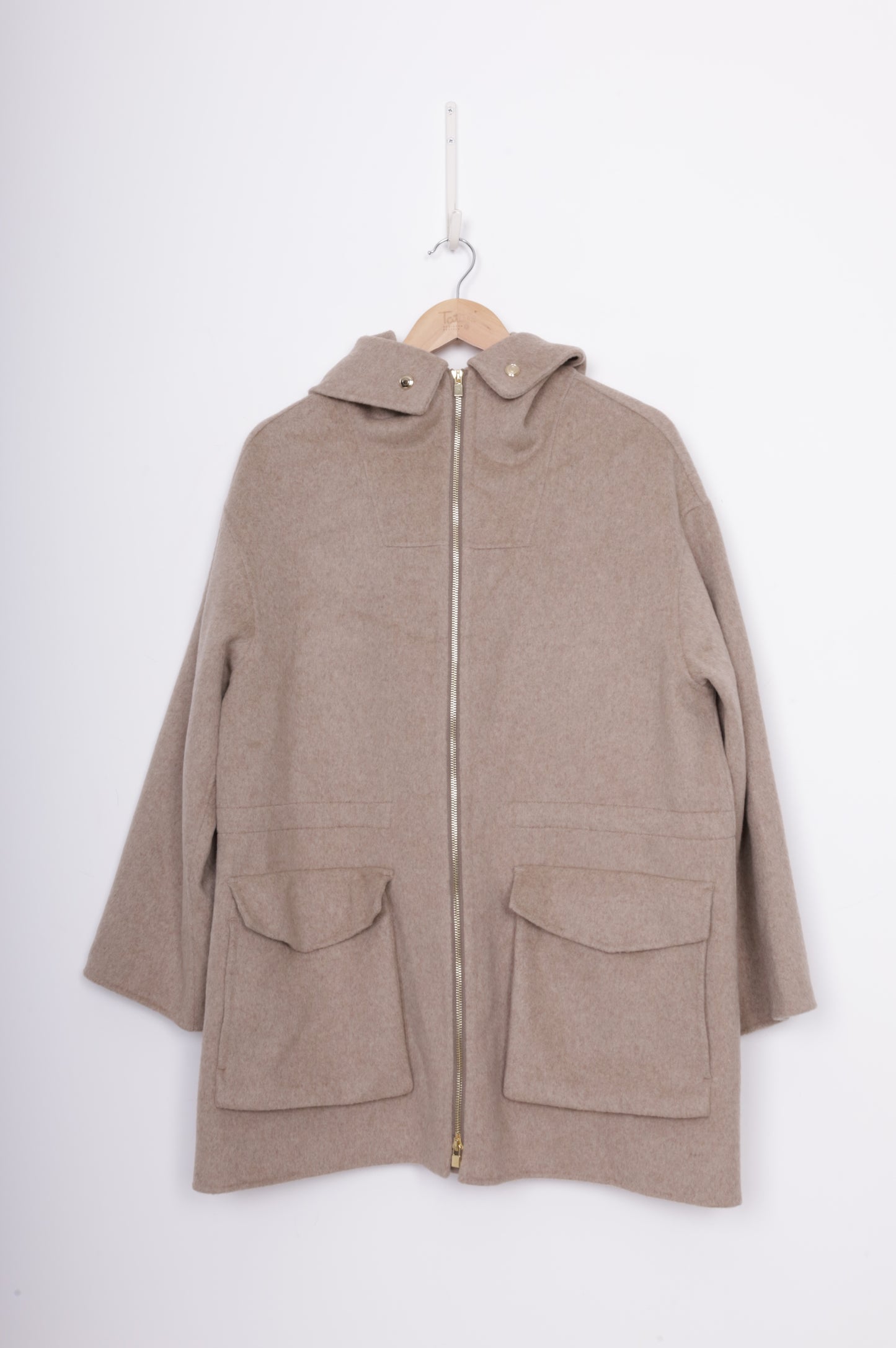 No Label Womens Brown Coat Size F