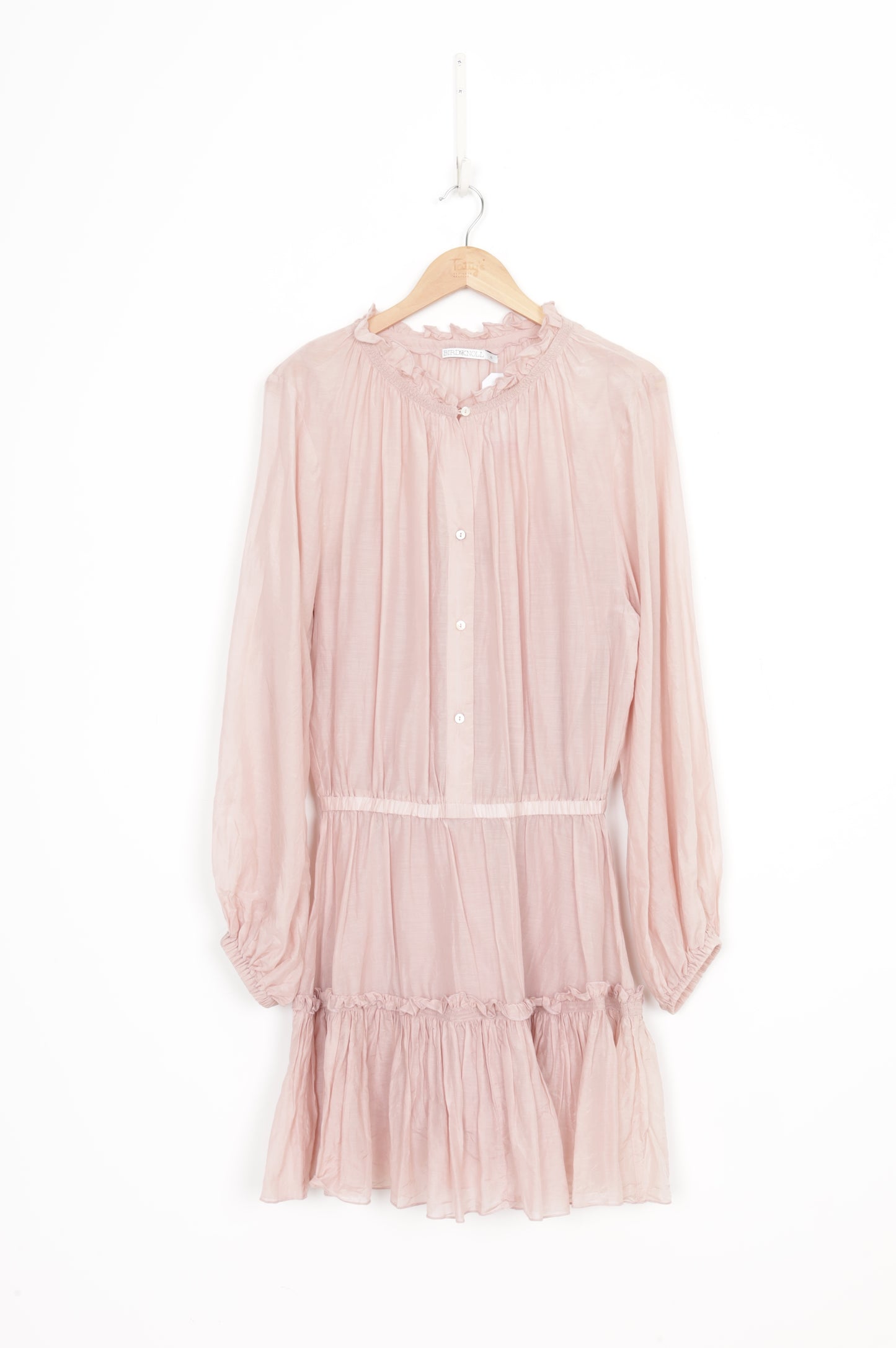 Bird & Knoll Womens Pink Dress Size S