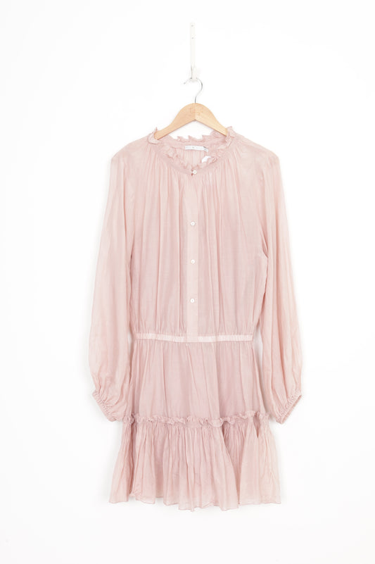 Bird & Knoll Womens Pink Dress Size S
