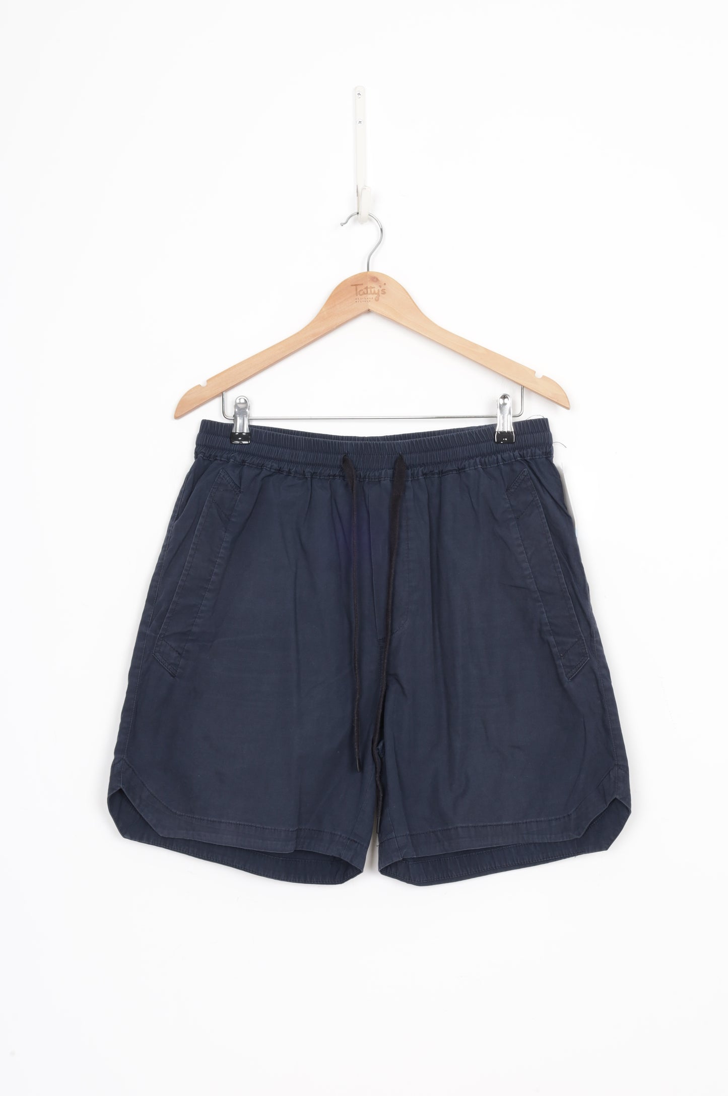 Bassike Mens Blue Shorts Size L