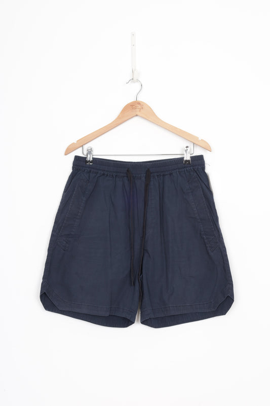 Bassike Mens Blue Shorts Size L