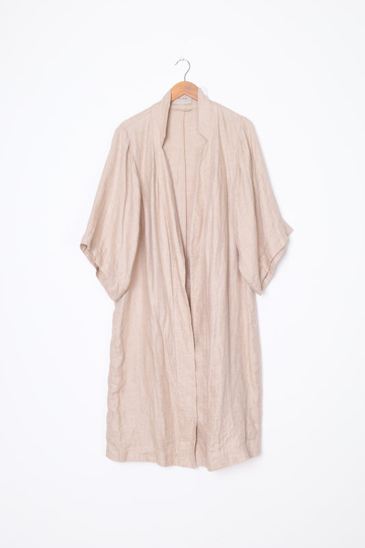 St Agni Womens Beige Coat Size M