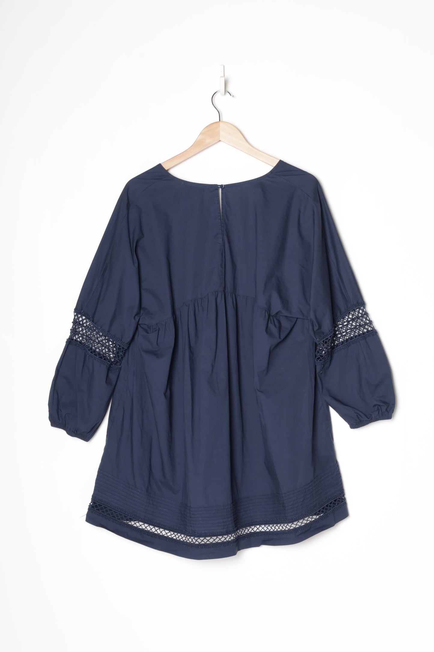 Milla Womens Blue Dress Size L