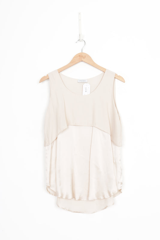 Gran Sasso Womens Beige Top Size M