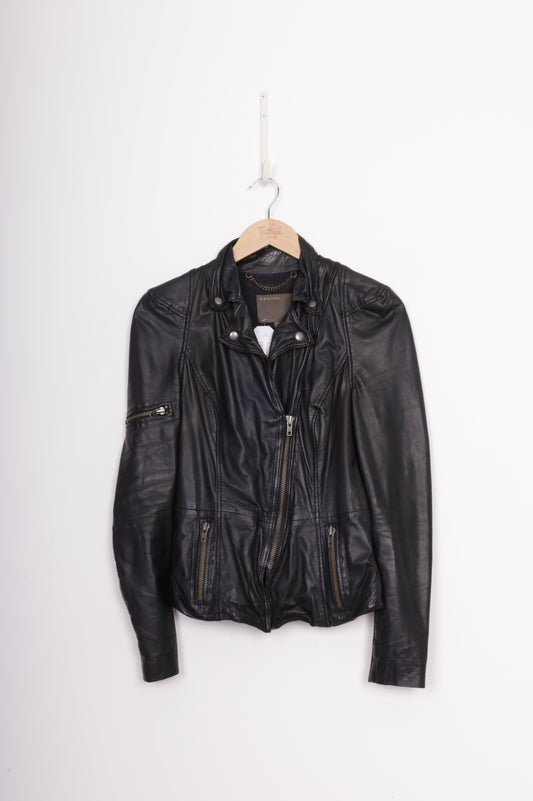 Muubaa Womens Black Jacket Size 10