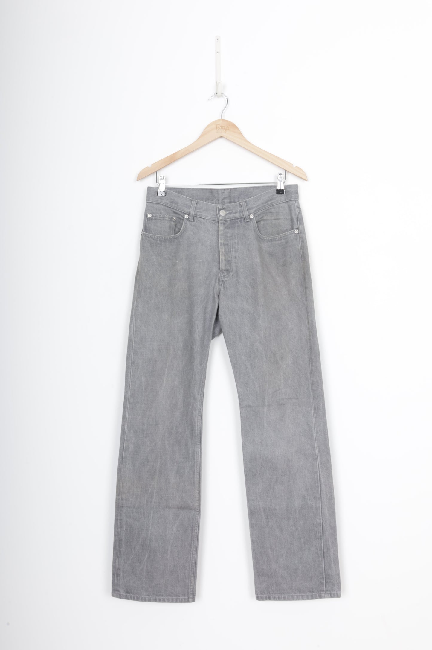 Helmut Lang Mens Grey Jeans Size W 31
