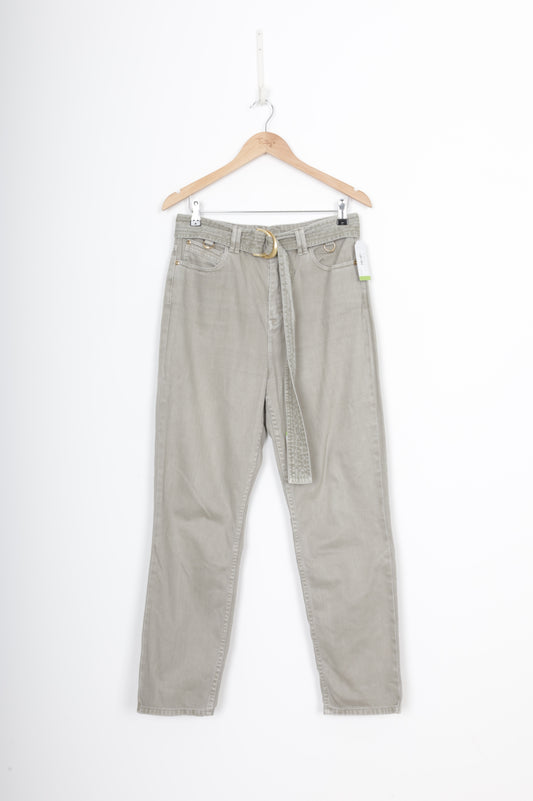Aje. Womens Grey Jeans Size 12