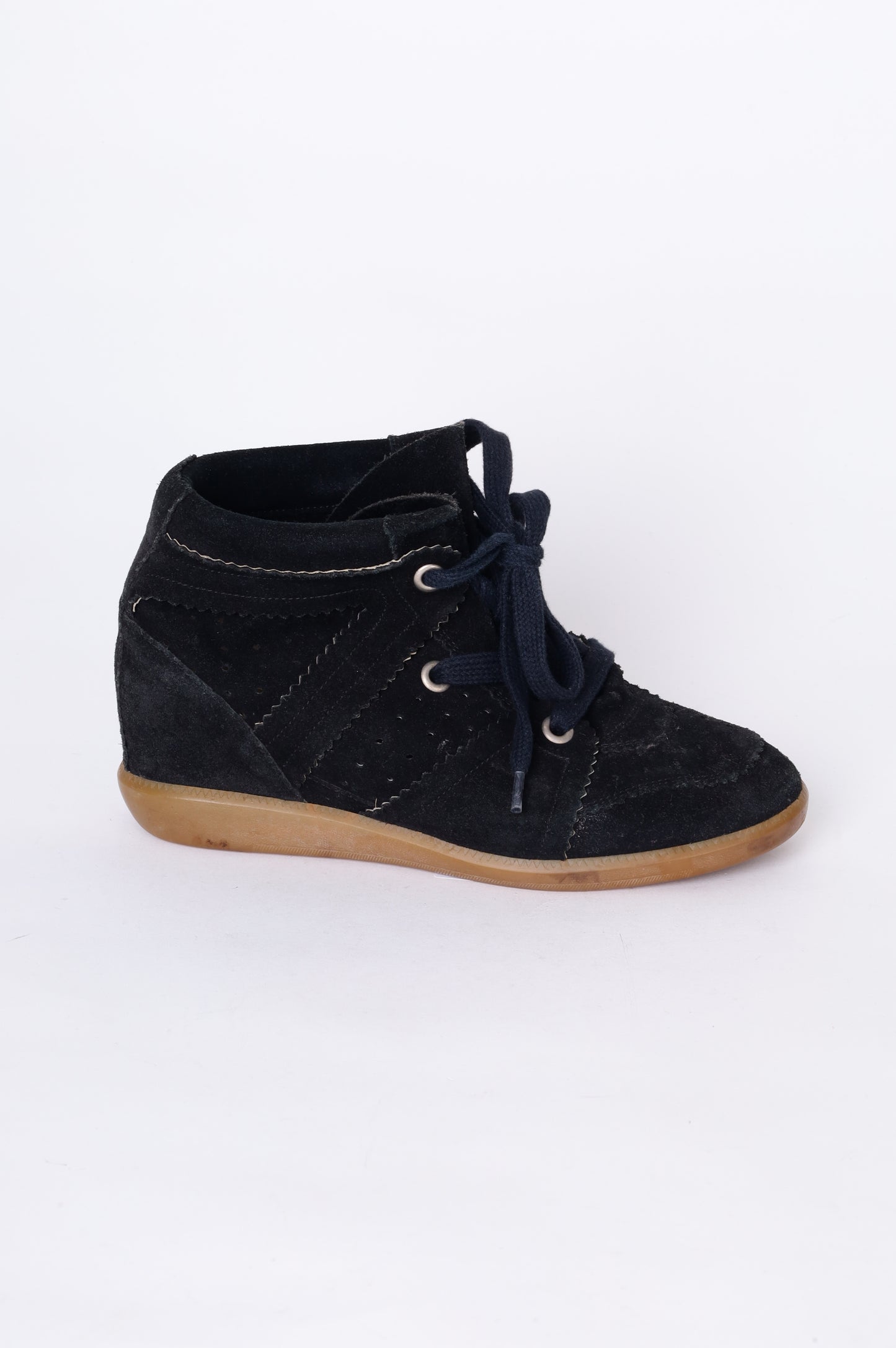 Isabel Marant Etoile Womens Black Sneakers Size EU 39