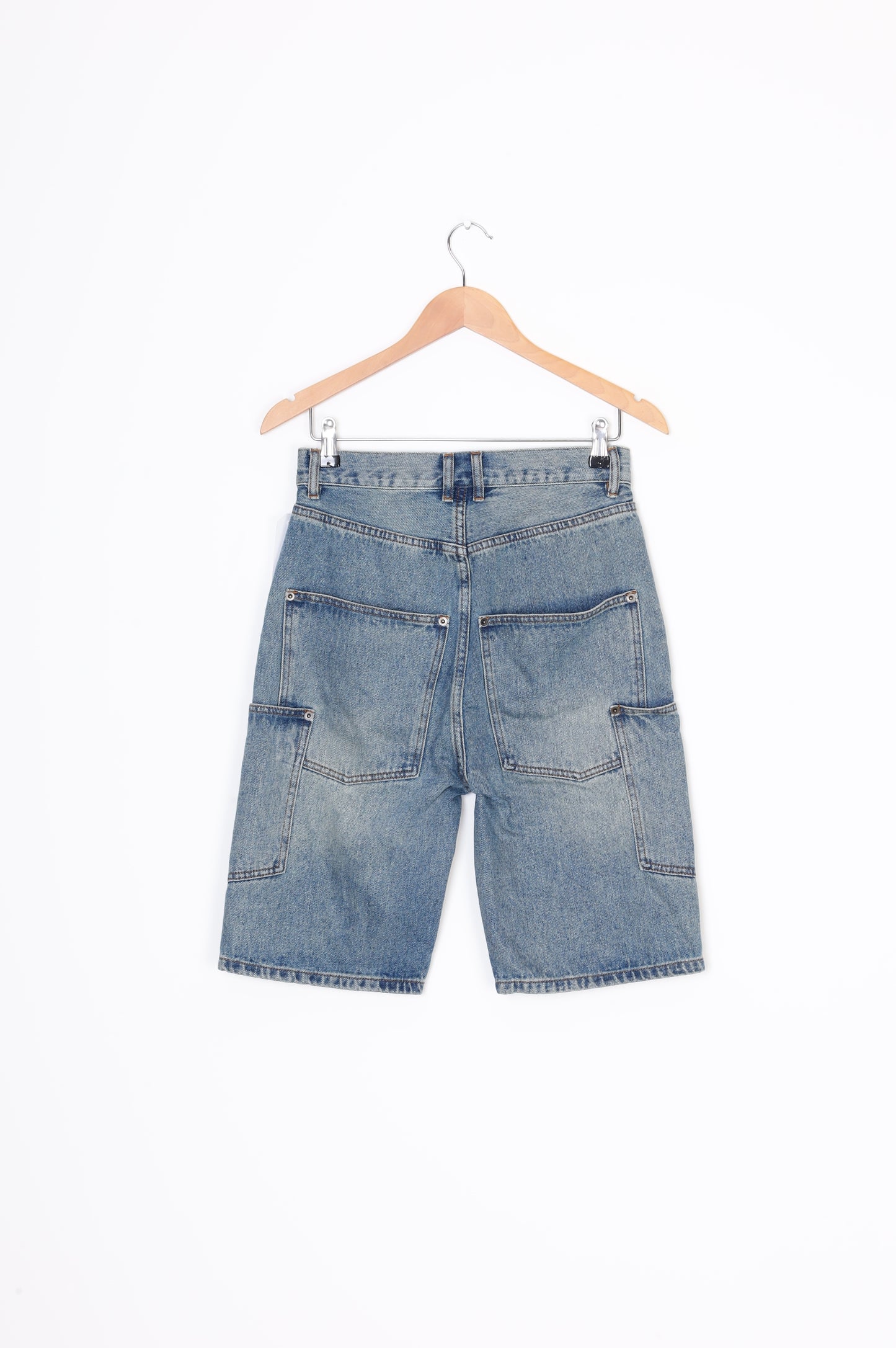 Wynn Hamlyn Womens Blue Shorts Size XXS