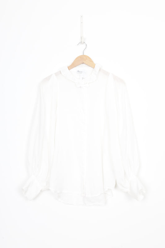 Zoe Kratzmann Womens White Shirt Size 1