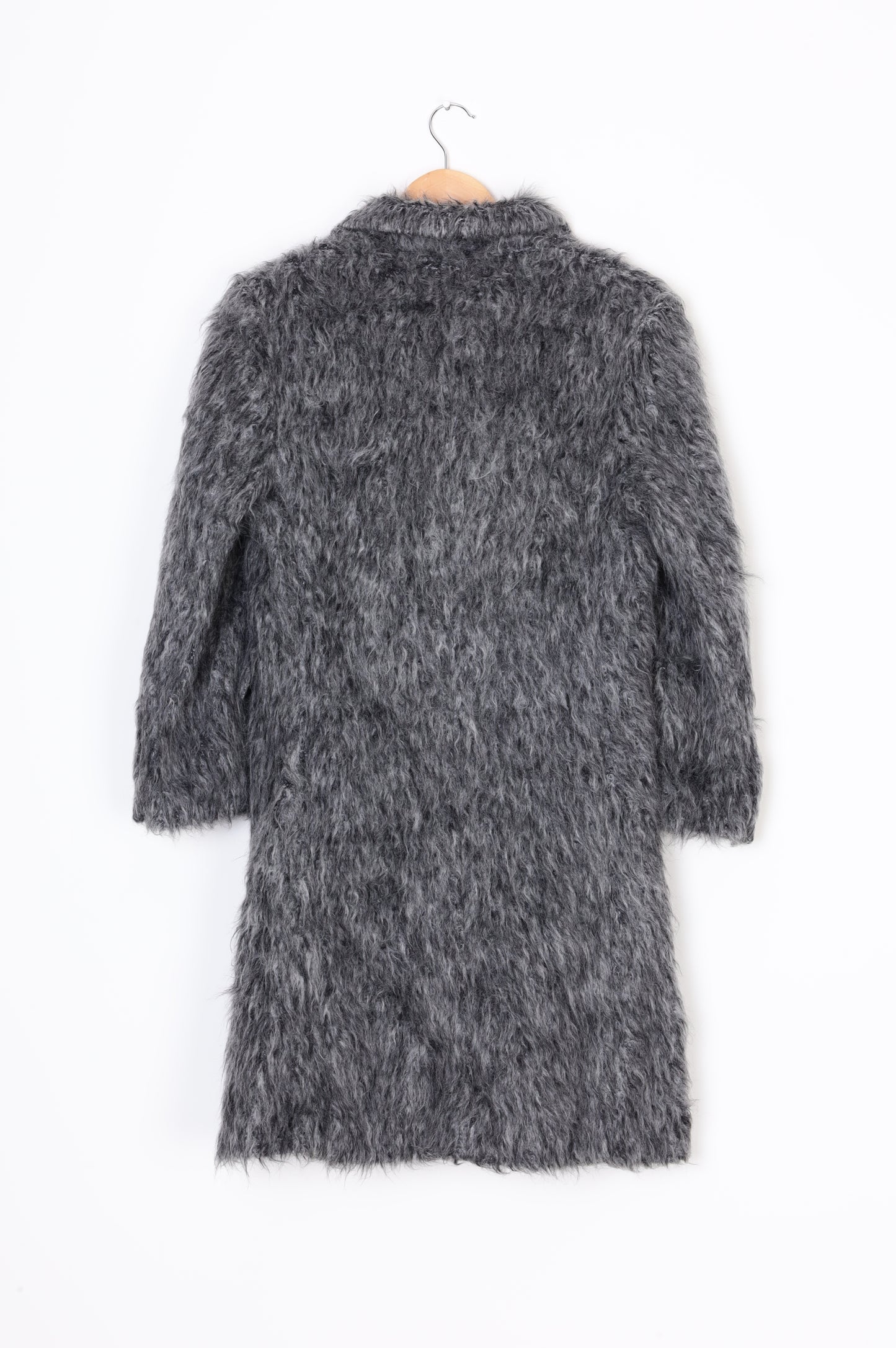 AKI LU Womens Grey Coat Size S