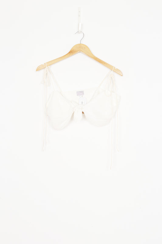 Kirsty Womens White Top Size N/S
