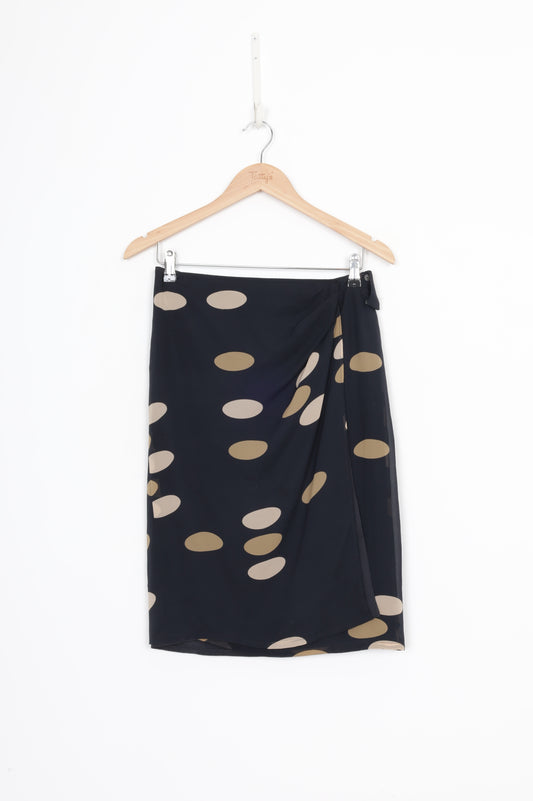 MaxMara Womens Black Skirt Size S