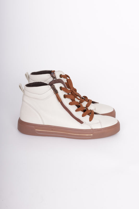 Ara Womens Cream Sneakers Size EU 40