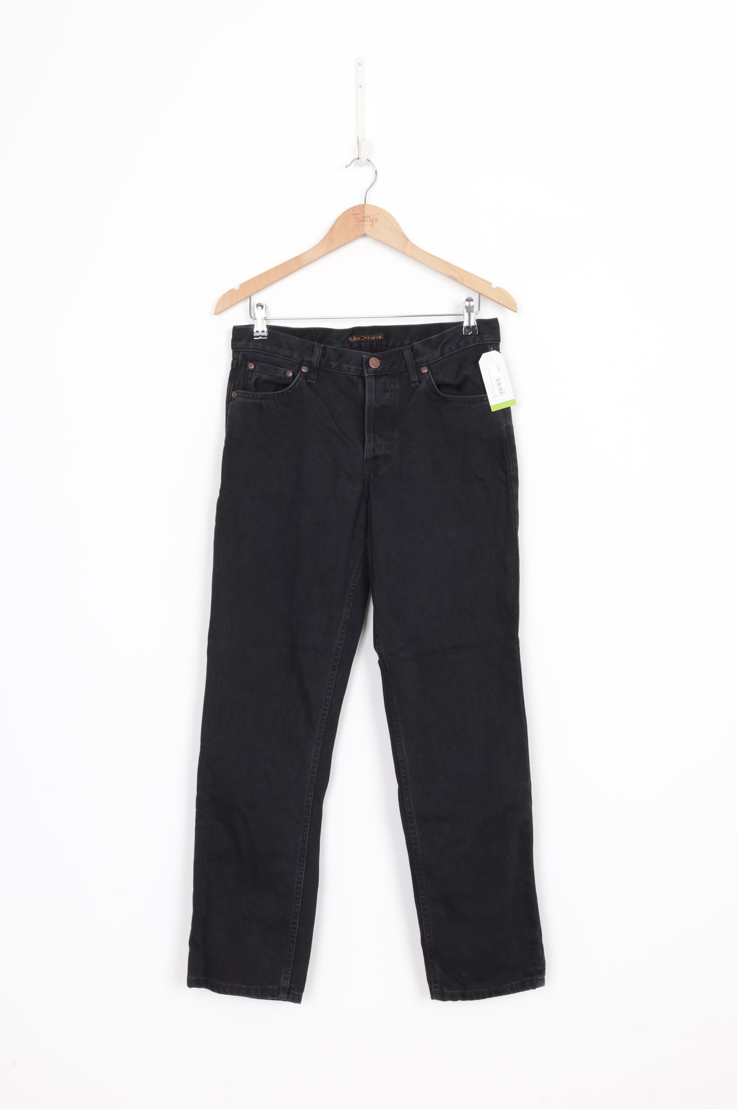 Nudie Jeans Womens Black Jeans Size W 28