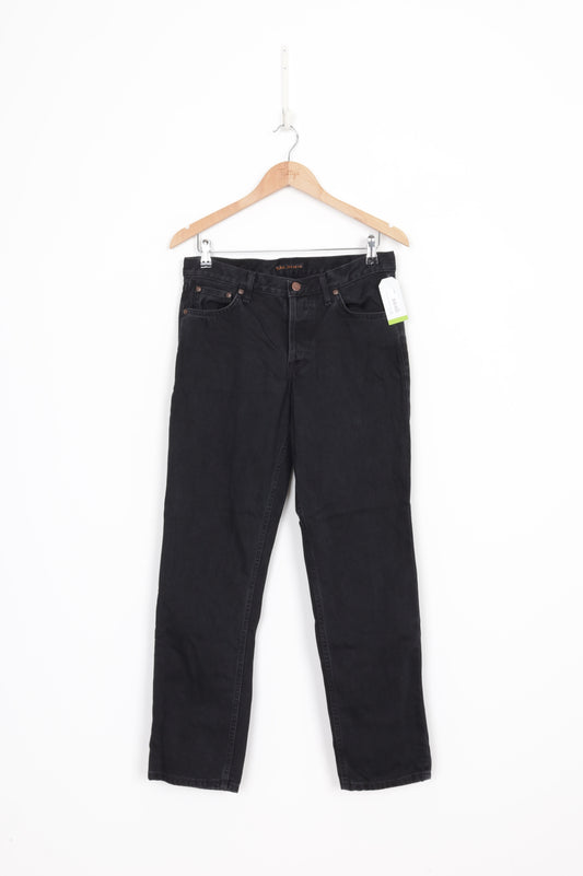 Nudie Jeans Womens Black Jeans Size W 28