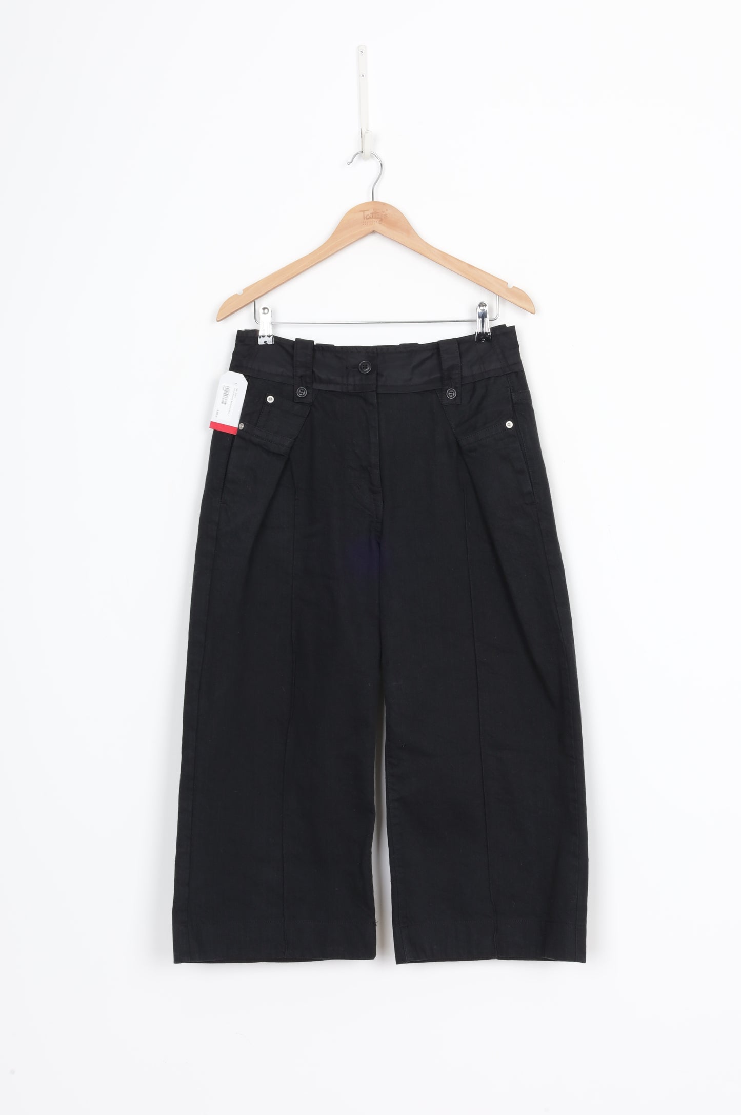 Sacai Womens Black Pants Size 3
