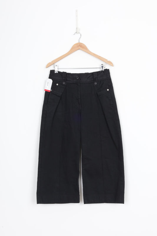 Sacai Womens Black Pants Size 3