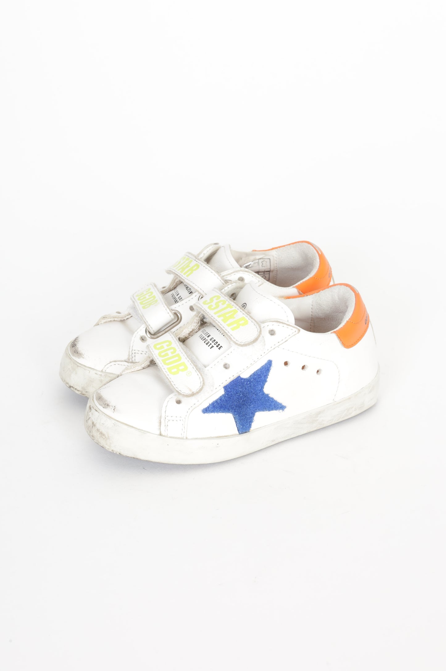 Golden Goose Kids White Shoes Size UK 8