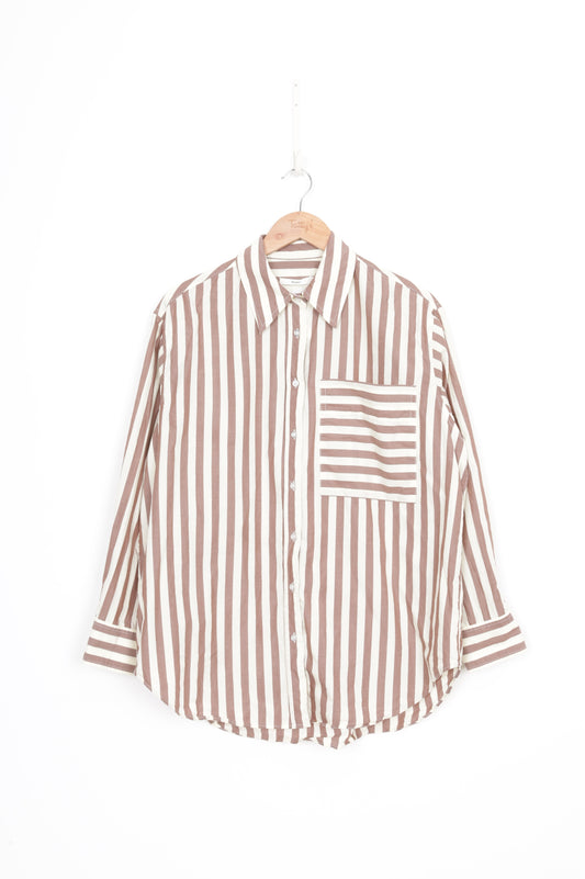 Ruby Womens Brown Shirt Size 8