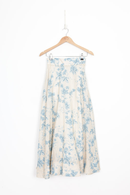 Agua by Agua Bendita Womens Beige Skirt Size XS