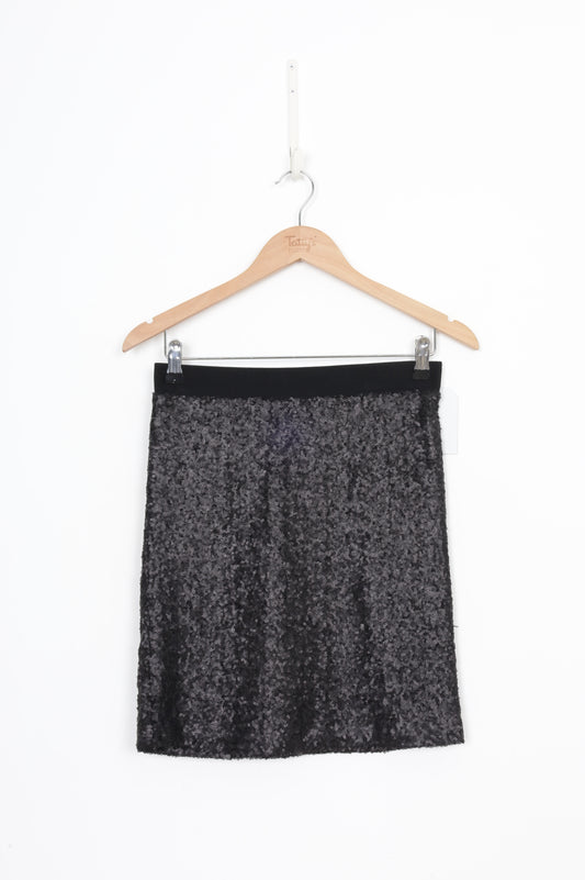 Storm Womens Black Mini Skirt Size 8