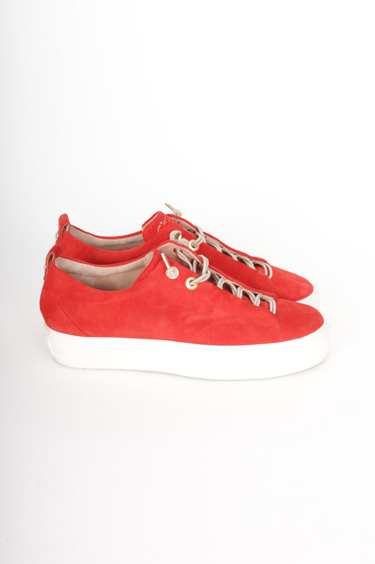 Paul Green Womens Red Sneakers Size EU 39.5