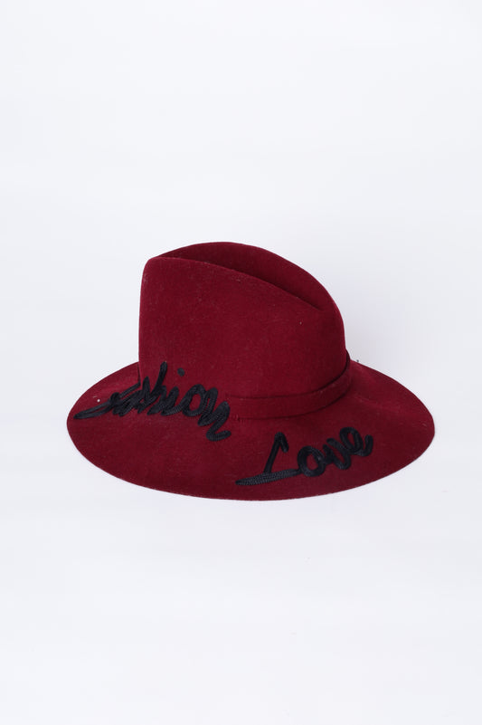 Patrizia Pepe Womens Red  Hat Size S