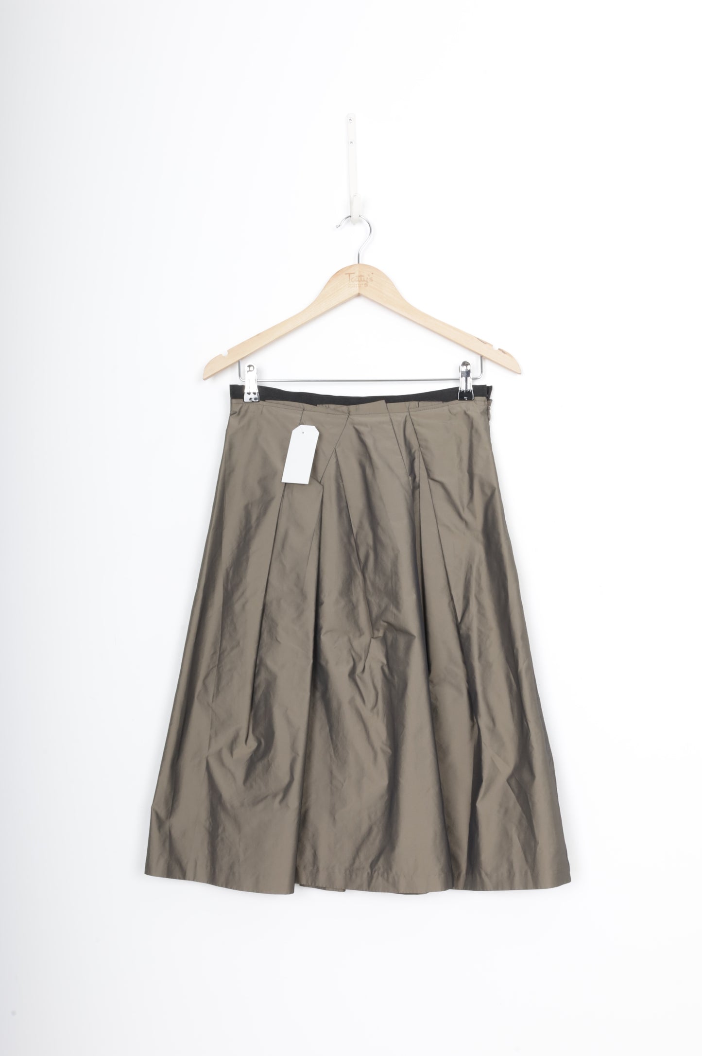 Veronika Maine Womens Beige Skirt Size 8
