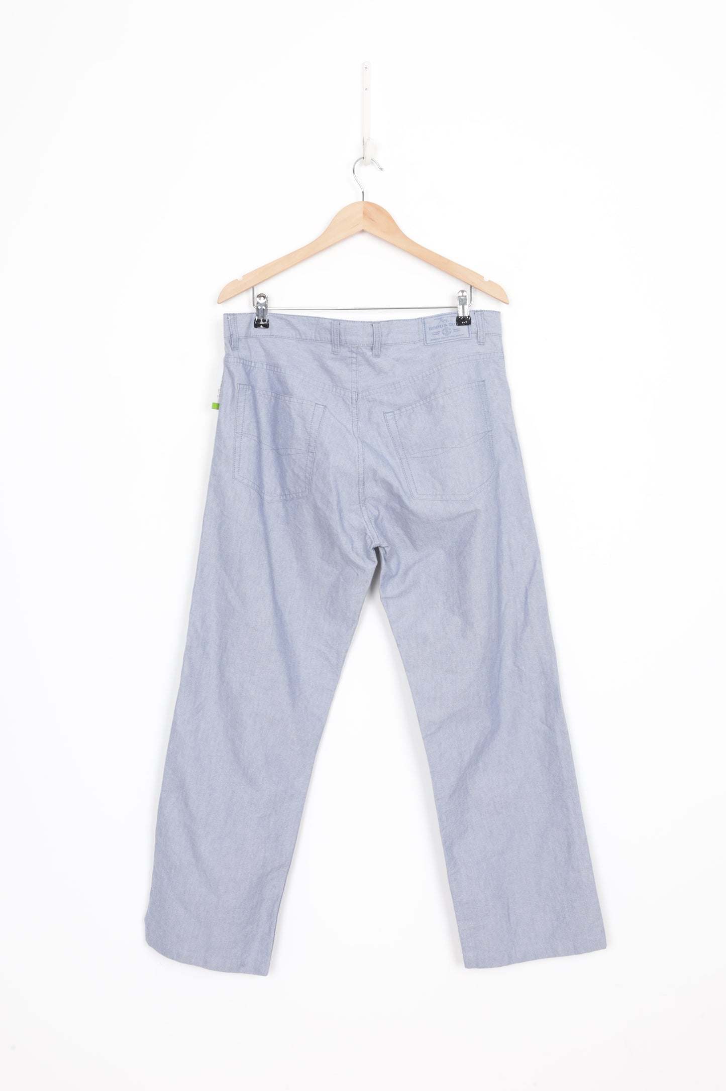 Rodd & Gunn Mens Blue Pants Size L