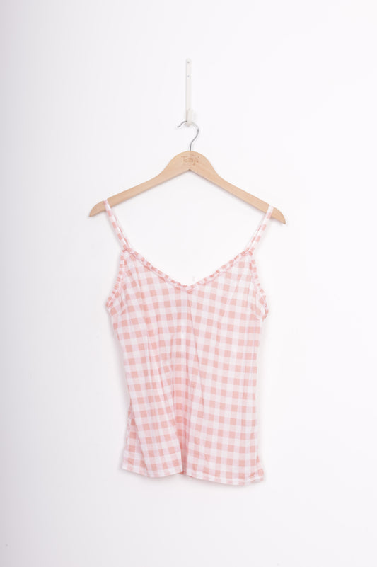 David Wallace Womens Pink Top Size M