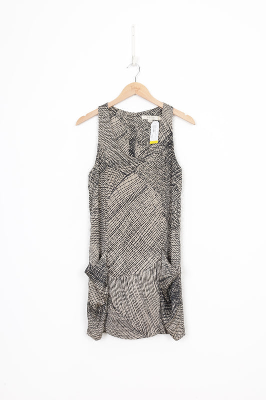 Reiss Womens Beige Dress Size 8