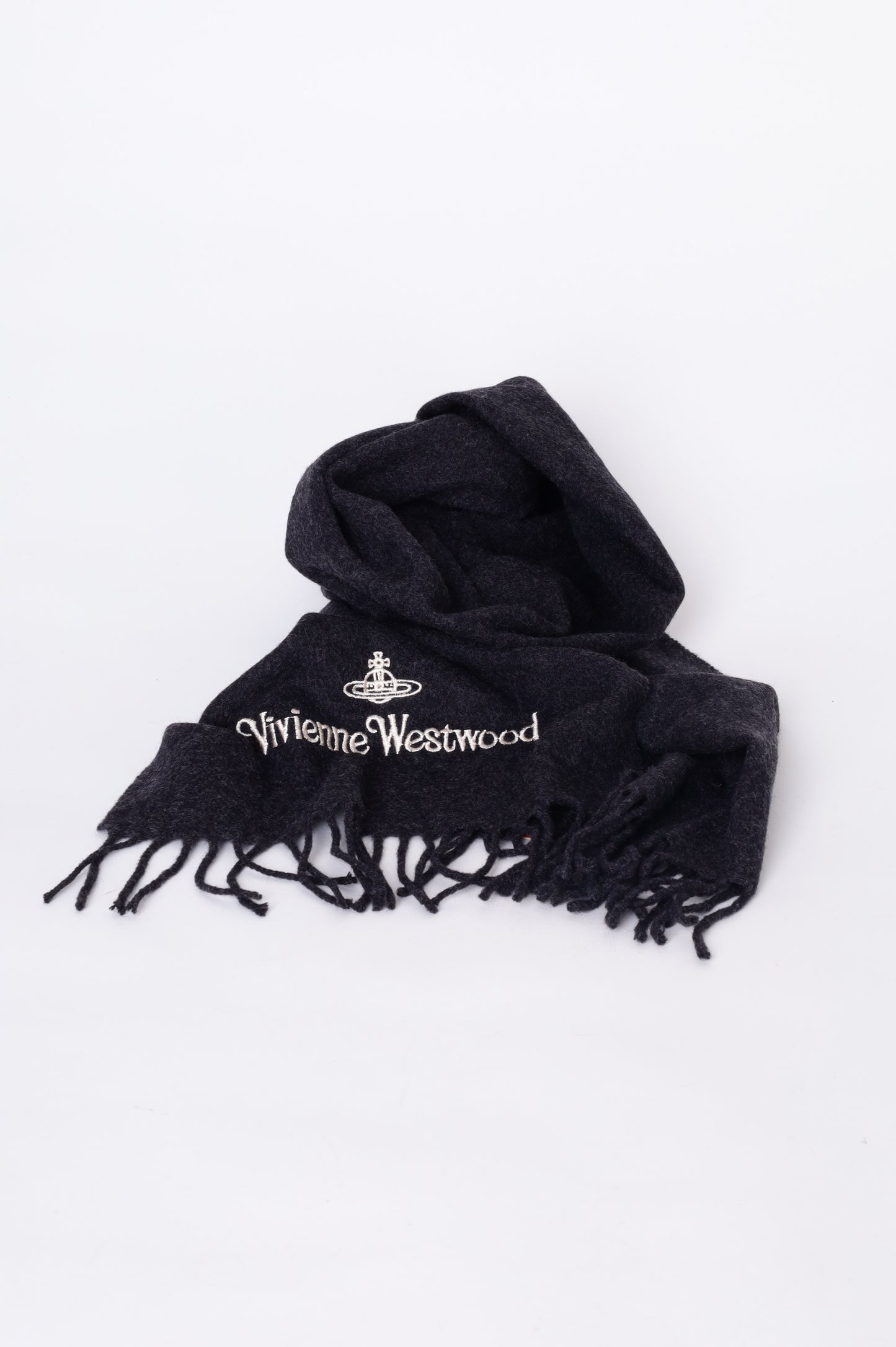 Vivienne Westwood Man Mens Grey Scarf Size O/S