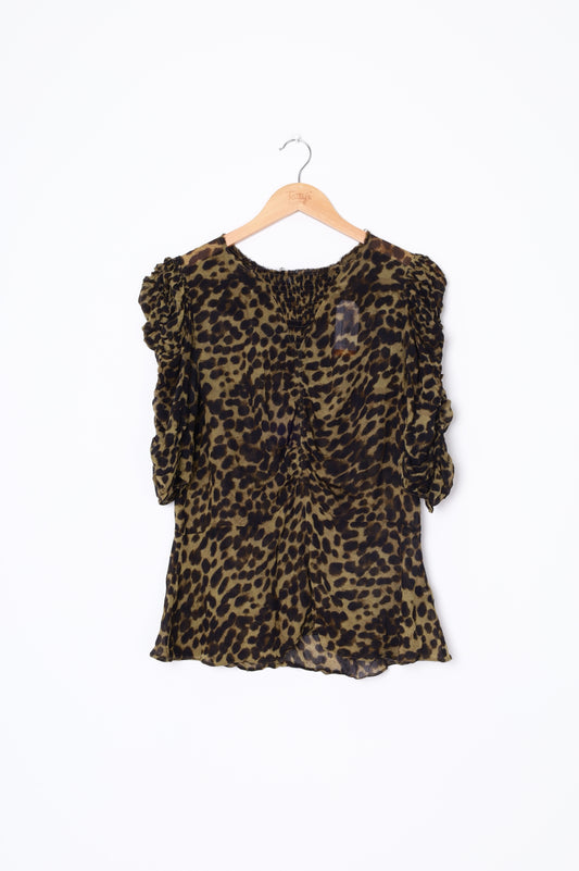 Isabel Marant Étoile Womens Green Blouse Size 44
