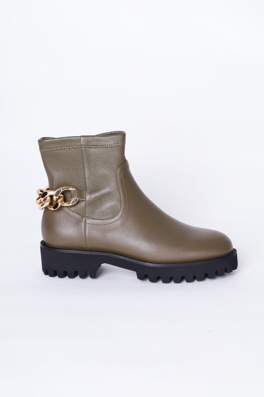 MW by Kathryn Wilson Womens Khaki Boots  Size EU 36